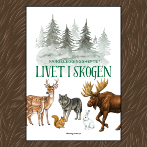 Fargelegg - Livet i skogen (digitalt)