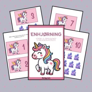 Tellekort - Enhjørningens magiske skatter (digitalt)