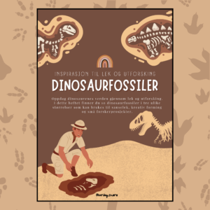 Dinosaurfossiler - sanseark (digitalt)