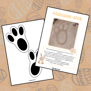 Påskehare-spor (digitalt)