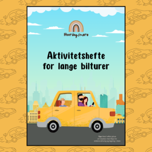 Aktivitetshefte for lange bilturer (Digitalt)